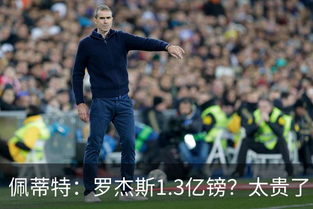 佩蒂特：罗杰斯1.3亿镑？太贵了！阿森纳可以把尼科作为替代方案